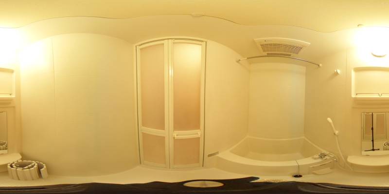 パノラマ画像バスルーム