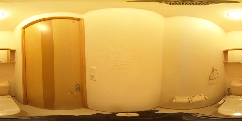 パノラマ画像トイレ