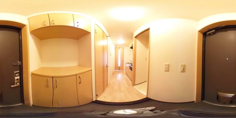 パノラマ画像玄関