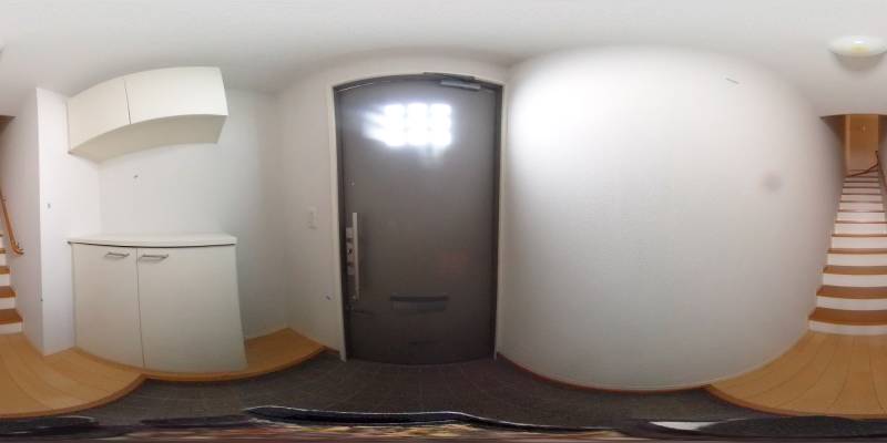 パノラマ画像玄関