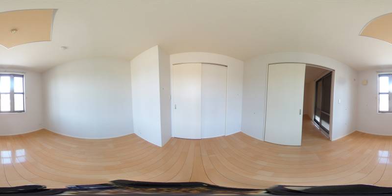 パノラマ画像洋室