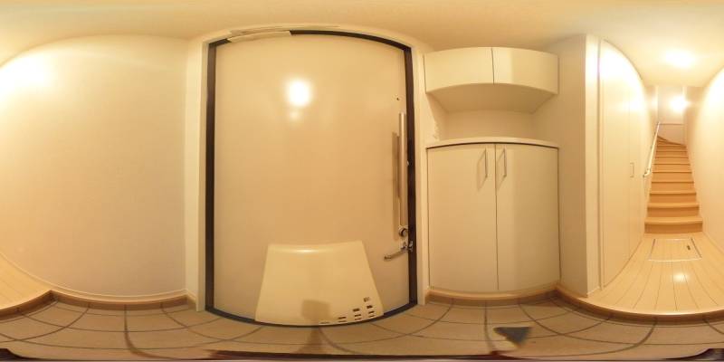 パノラマ画像玄関