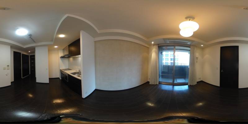 パノラマ画像リビング