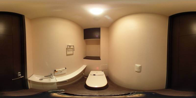 パノラマ画像トイレ