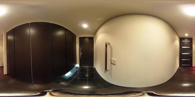 パノラマ画像玄関