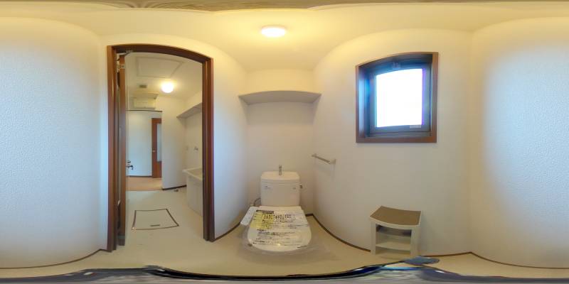 パノラマ画像トイレ