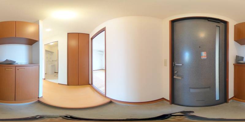 パノラマ画像玄関