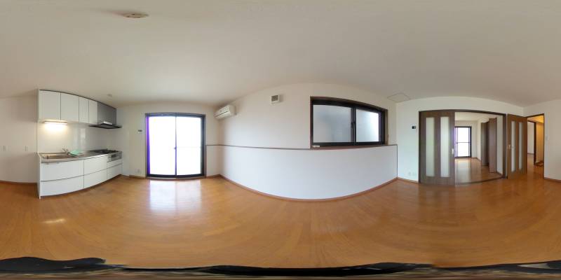 パノラマ画像リビング