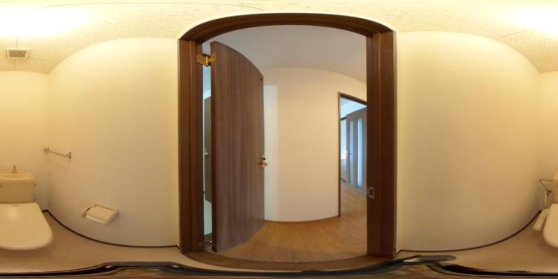 パノラマ画像トイレ