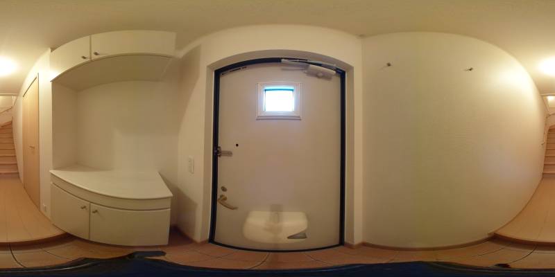 パノラマ画像玄関