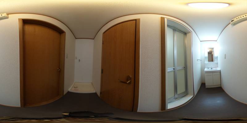 パノラマ画像洗面所