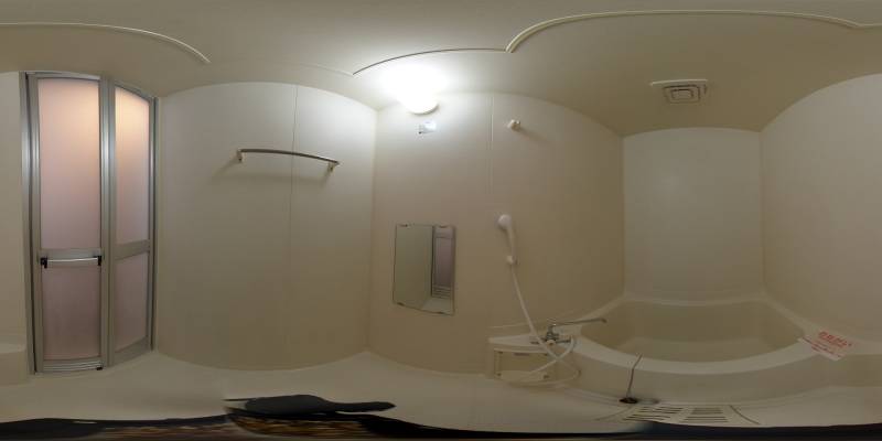 パノラマ画像バスルーム