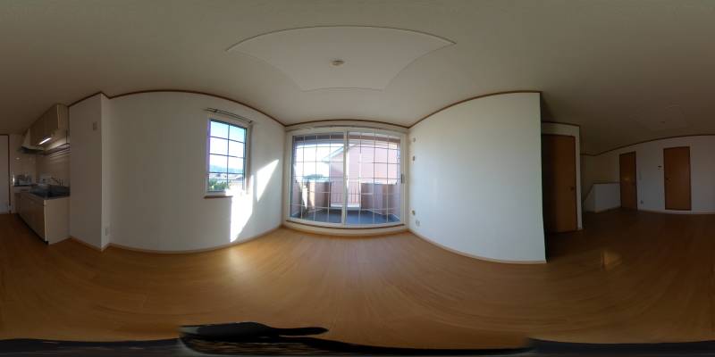 パノラマ画像リビング