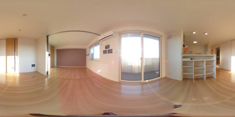 パノラマ画像リビング