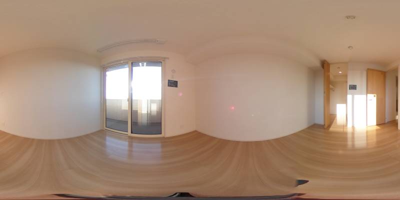 パノラマ画像洋室