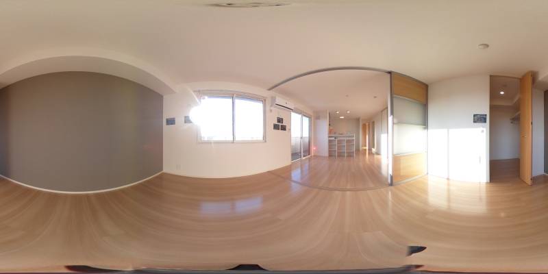 パノラマ画像洋室