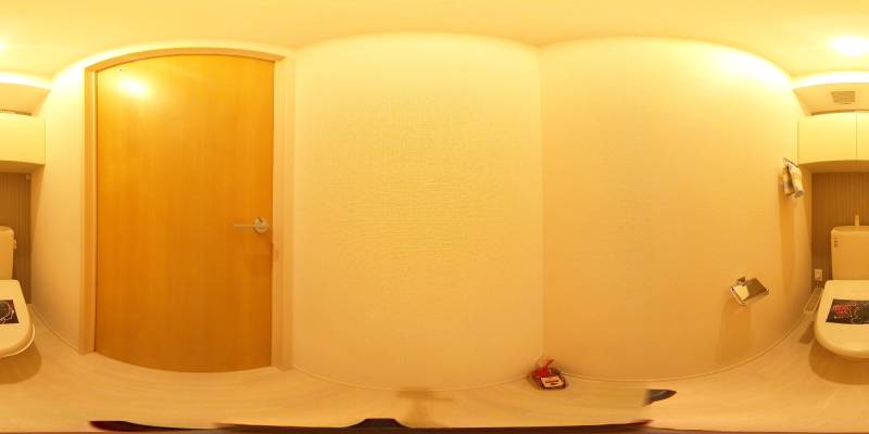 パノラマ画像トイレ