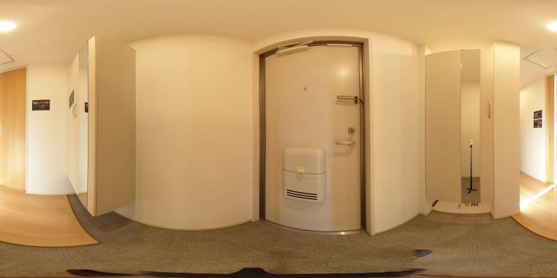 パノラマ画像玄関