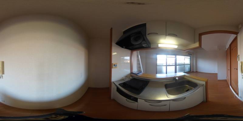 パノラマ画像キッチン