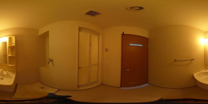 パノラマ画像洗面所