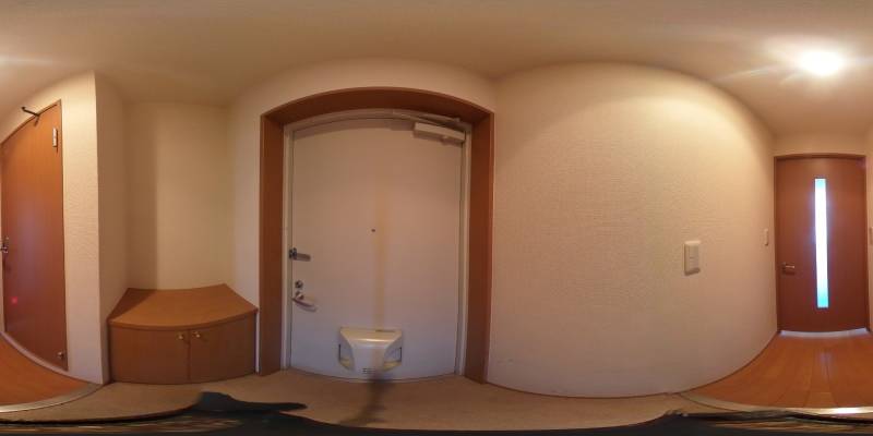 パノラマ画像玄関