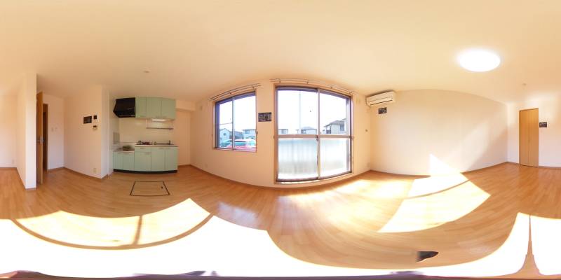 パノラマ画像洋室