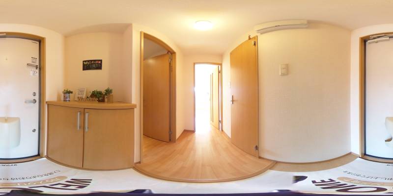 パノラマ画像玄関