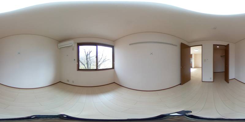 パノラマ画像洋室