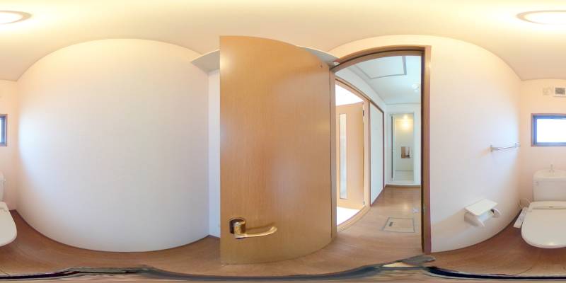 パノラマ画像トイレ