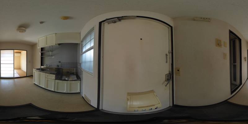 パノラマ画像玄関