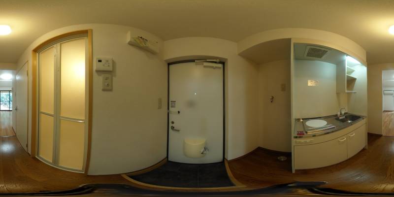 パノラマ画像玄関