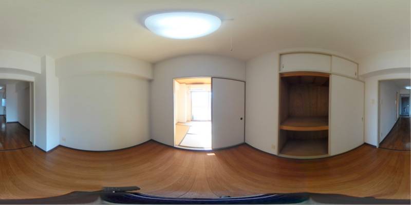 パノラマ画像リビング