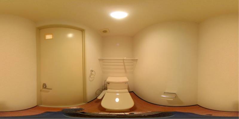 パノラマ画像トイレ