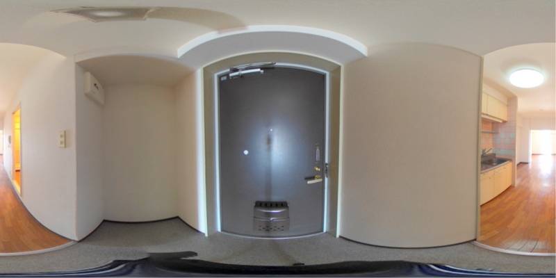 パノラマ画像玄関