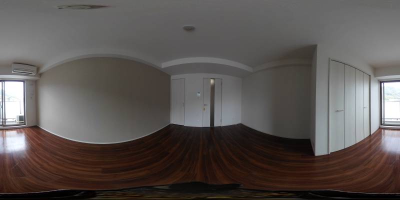 パノラマ画像洋室