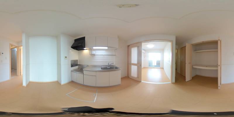 パノラマ画像ダイニング