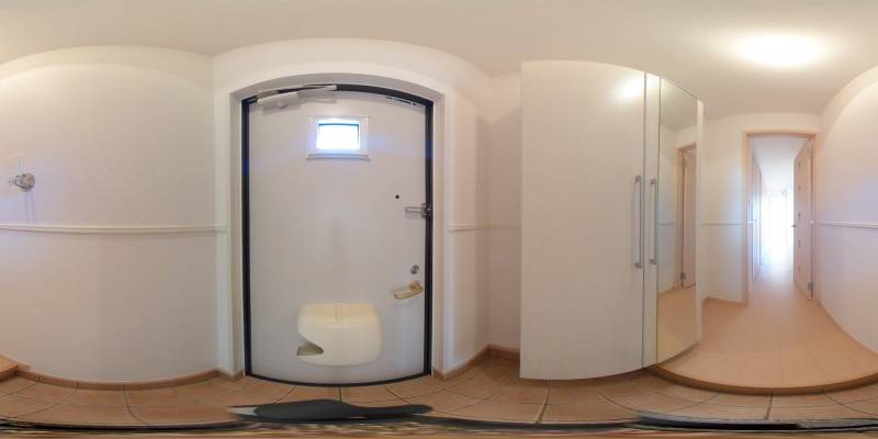 パノラマ画像玄関