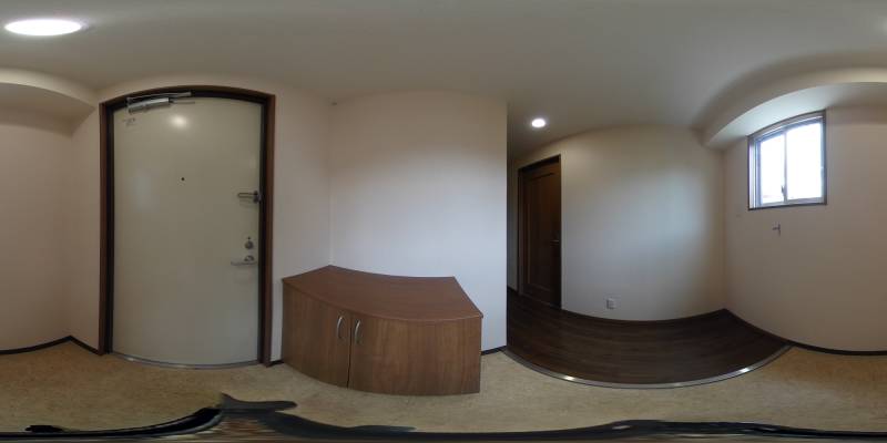 パノラマ画像玄関