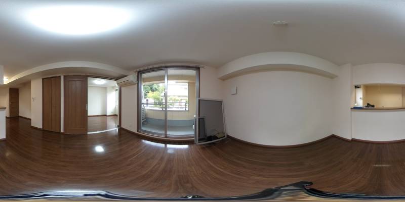 パノラマ画像リビング