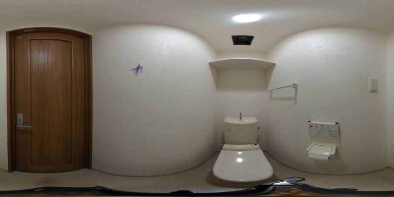 パノラマ画像トイレ