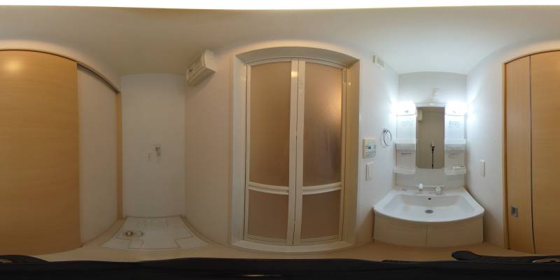 パノラマ画像洗面所