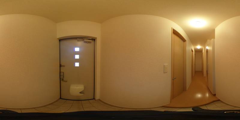 パノラマ画像玄関