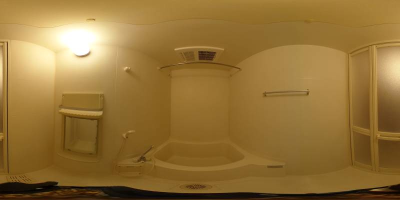 パノラマ画像バスルーム