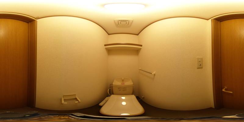 パノラマ画像トイレ