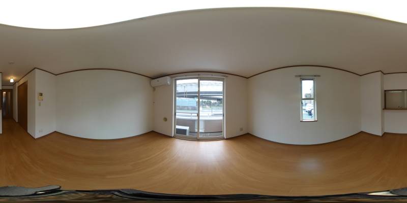 パノラマ画像洋室