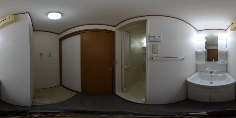 パノラマ画像洗面所