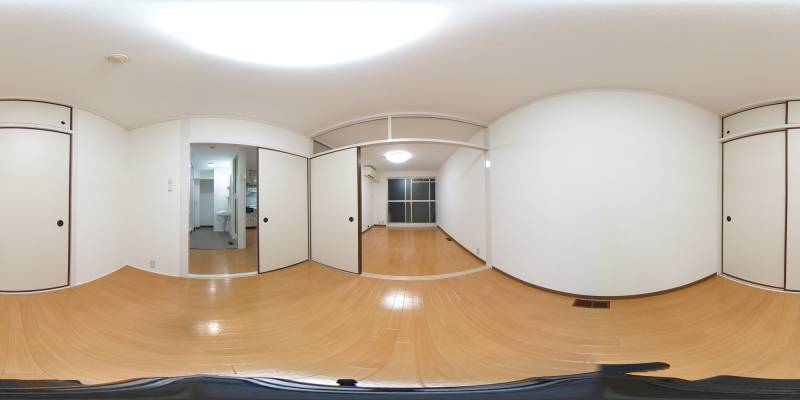 パノラマ画像洋室