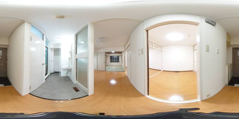 パノラマ画像玄関