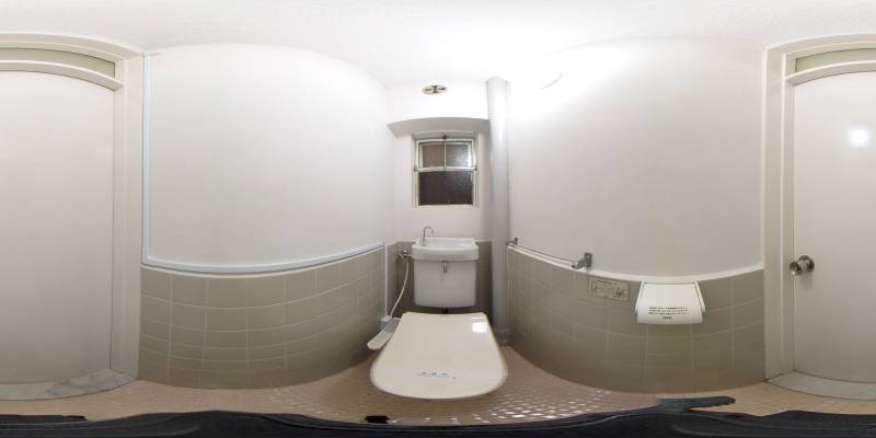 パノラマ画像トイレ