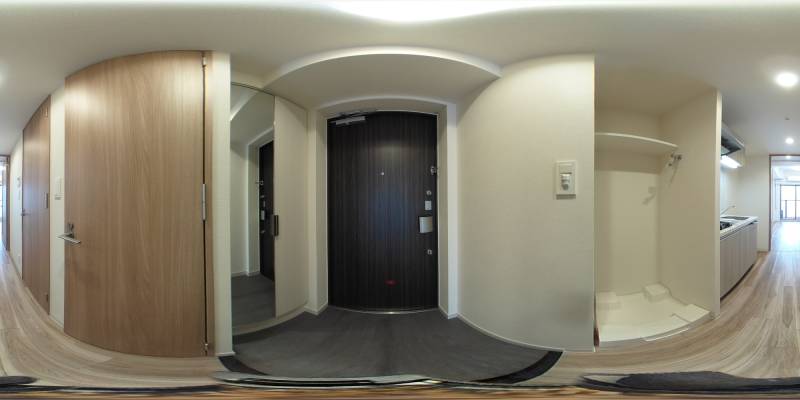 パノラマ画像玄関